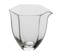 jojofuny Japanese Style Handcrafted Hammered Glass Tea Fair Cup Heat-Resistant Glass Tea Dispenser Cup