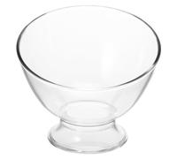 jojofuny Japanese Style Slanted Mouth Fruit Bowl Multi-Function Ice Cream Trifle Dessert Bowl for Household Serving