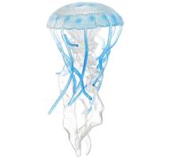 jojofuny Jellyfish Figurines Model Plastic Jellyfish Toy Simulation Sea Life Animal Figurine Science Toy Education for Sea Creature Theme Party Supplies (Blue)