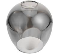 jojofuny Lampshade Made of Glass, Ceiling Lampshade Cover, Glass Replacement Globe for Lights, Modern Lampshade, Clear Glass Shade, Chandelier, Shade Cylinder