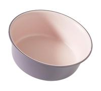 jojofuny Large Thickened Plastic Foot Soaking Basin Pink Purple Large Round Footbath Tub Home Spa Foot Massage Multipurpose Washbowl Face Washing