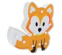 jojofuny LED Painted Fox Night Light Decorative Cartoon Animal Lamp for Bedroom Soft Glow LED Nightlight for Nursery and Practical Gift for Holidays and Birthdays