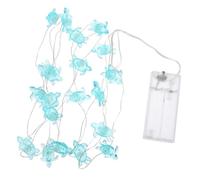 jojofuny Led String Lights Turtle Design Ocean Theme Battery Operated Decorative Lights for Outdoor Indoor Party Decorations