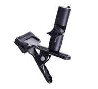 jojofuny Light Stand Clip Reflector Bracket Reflector Holder Powerful Spring Clamp Aluminum Iron Black Bracket for Photography