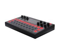 jojofuny Live Sound Card Voice Changer for Computer and Mobile Phone Built-in Sound Effects Real-time Ear Monitoring for Live Show and Broadcast