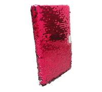 jojofuny Lockable Reversible Sequin Notebook for Privacy Lock Cute Mermaid Journal for Paper and Plastic Sequins Multi Use Scrapbook and Diary for School and Travel