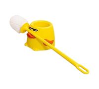 jojofuny Long-handled Toilet Cleaning Brush and Scrubber with Plastic Duck Shape Design for Thorough Scrubbing, Bathroom Decor and Everyday Use