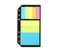 jojofuny Loose-leaf Paper Stickers with Repeat Paste and Tear Prevention Features, for Scrapbooking and Organizing Notes, Self-stick Pads for Office and School Use
