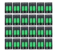 jojofuny LT-412 Quick Wire Splitter Lever Connectors 50pcs Spring-loaded Compact Electrical Terminals for Fast Electrical Connections in Home Wiring