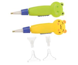 jojofuny Luminous Dot Drill Pen for Diy Includes Pen Heads for Nail Art Accessories and Light Point Drill Work