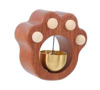 jojofuny Magnetic Shopkeepers Bell Wooden Door Chime for Entry Notification Adhesive Installation Soft Relaxing Tone Charming Decorative Doorbell for Home Shop Porch Garden