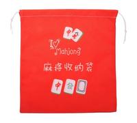 jojofuny Mahjong Storage Bag Oxford Pouch Drawstring Cloth for Tiles | Simple Stylish Carry Option, Scratch-reducing Storage, Suitable for Tournaments and Travel