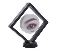 jojofuny Makeup Display Mold for Eyebrow Shape Cosmetic Jewelry Stand Case Floating Frame Display Stand for Salon Use