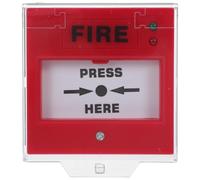 jojofuny Manual Emergency Alarm Stop Button for Office Fire Alarm System with Plastic Material Efficient Threat Identification and Versatile Protection
