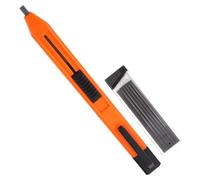 jojofuny Mechanical Pencil with Automatic Pencil and Hb Leads Anti-rolling Carpenter Drawing Marking for Engineers and Drafting Use