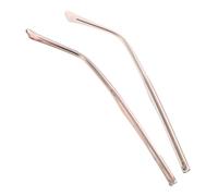 jojofuny Metal Eyeglass Replacement Arms Comfortable and Easy to Install Temple for Various Frames Suitable for Sunglasses Reading Glasses and Everyday Use Rose Gold