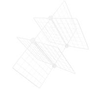 jojofuny Metal Freezer Divider Shelves with Wire Basket Organizer for Chest Freezer and Refrigerator Robust Food Storage Rack for Meats Fruits Vegetables Easy Installation and Kitchen