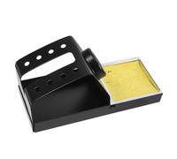 jojofuny Metal Soldering Iron Stand and Efficient Maintenance with Sponge Stable Iron Holder with Eight Top Holes, Quick Heat Dissipation for Wood Burning Pens for Outdoor Creation