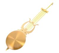 jojofuny Metal Wall Clock Pendulum Replacement DIY Quartz Clock Accessory for Repair Metal Pendulum Weight Classic Color Suitable for Various Styles