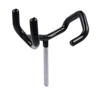 jojofuny Microphone Support Metal Holder Pole with Boompole Plastic Stand Boom and Construction, Stylish Design for Stable Audio-visual Equipment Fixed Positioning