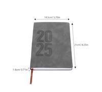 jojofuny Mini Notepad Daily Planning Notebook A5 Paper Grey Stylish Professional Lightweight High Durability Planner for Home Recording Your Journey 2025