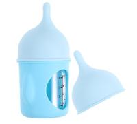 jojofuny Mini Pet Feeding Bottle Silicone Anti-choke Nipple, 20ml Nursing Bottle for Newborn Puppies and Kittens, Versatile Feeding Set for Animal Nursing