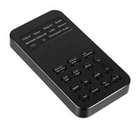jojofuny Mini Sound Card Voice Changer External Sound Card Black Abs for Live Broadcast and Trick Scenarios