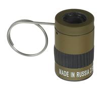 jojofuny Miniature Pocket Monocular 2.5x17.5mm Compact Military Green Outdoor Telescope for Camping and Hiking Lightweight Finger Monocular for Adults