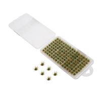 jojofuny Miniature Static Grass Tufts for Model Making, Resin Material Compact and Detailed Design, Versatile Use for Diorama, Railway Scenery, and Home Decor Landscape Models