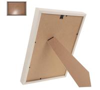jojofuny Modern Desk Picture Frame A4 Size with Resin Material and Protective Panel, Minimalist Tabletop Photo Holder Frame for Office and Home, Easy Photo Changing Design