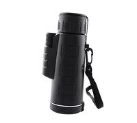 jojofuny Monocular Telescope 40x60 Optical Telescope Black Plastic with Bright and Range and Low Light for Travelling and Camping