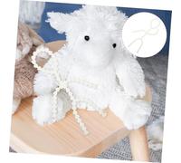 jojofuny Movable Doll Joint Skeleton Plastic DIY Craft Parts for Doll Making Flexible Rotatable Neck Arms Legs Compatible with Plush Crochet Animals