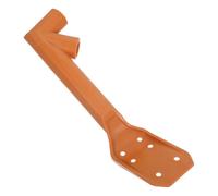 jojofuny Multi-Angle Roof Gutter Cleaning Tool with 45° and 120° Angled Plastic Scoop Threaded Home Gutter Scoop for Removing Leaves and Debris Suitable for Ground Cleaning