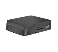 jojofuny Multi-port USB Hub with Phone Holder 8-in-1 Usb-c Adapter Docking Station, Alloy Material, USB 3.0 and Pd 3.0 Support, 100w Charging Power, for Desktop and Laptop Accessories