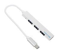 jojofuny Multi Usb Port Type-c Usb Hub Data Hub Instant Protection for Disk Mobile Camera Faster Charging Stable Performance