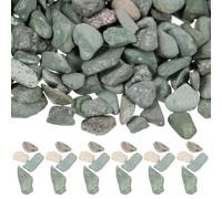 jojofuny Natural Gray Limestone Pebbles 2-4mm 60g Pack for Diorama Rock Decoration, Mini Garden Rock Decor, Microlandscape Sand Table Stone Model and Scenic Basing Stone Ornament