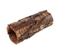 jojofuny Natural Hollow Tree Trunk Reptile Hideout for Tortoise and Turtle, Wooden Cave with Tree Bark Surface, Simple Maintenance Private Resting Space, Terrarium Decor and Reptile Setups