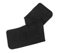 jojofuny Non-slip Silicone Fridge Mat with Raised Edges for Leak Prevention Black Floor Protector Tray for Mini Refrigerator Washing Machine Drip Catcher Spill and Scratch Resistant