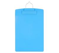jojofuny Nurse Clipboard A4 Blue Plastic File Folder 33.6x22.1cm with Hook Portable Heavy Duty Nursing and Healthcare Worker Document Organizer