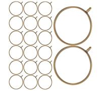 jojofuny Open Bezel Pendants with Delicate Construction 100pcs for Resin Jewelry Making, round Hollow Alloy Frames Maintain Shape and Precision, for DIY Personal Accessories and Gifts