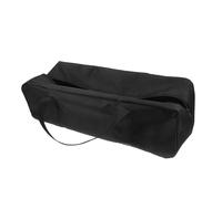 jojofuny Outdoor BBQ Grill Tool Storage Bag Portable Oxford Cloth Organizer for Camping Picnic with Large 45cm x 17cm x 14cm Capacity Black Camping Equipment Pouch