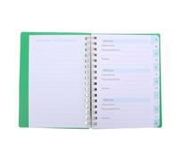 jojofuny Password Book Websites Undername Keeper Journal A6 Spiral Notebook with Alphabet Tabs Stylish Design Easy Organization Compact Portability for Home and Work Suitable for Seniors