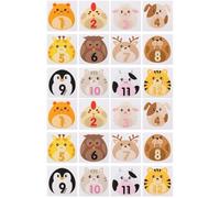 jojofuny Pcs Monthly Stickers Kid Stickers Baby Age Sticker Baby Monthly Milestone Blanket Girl Milestone Blocks Monthly Milestone Decals Boy Copper Plate Stickers Wooden Circle Newborn