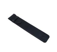 jojofuny Pencil Leather Case Protective Sleeve for Handwriting Pen Black Leather Grain Design Easy to Install Protection from Damage and Scratches