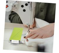 jojofuny Perforated Sewing Ruler with Seam Allowance Measuring Tool for Patchwork Quilting DIY Sewing Machine Accessories Craft Gauge with Graduation Lines