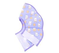 jojofuny Pet Elizabethan Collar for Cats and Small Dogs, Adjustable Purple Anti-lick Cone, Soft Neck Protection Collar for 32-36cm Neck, Puppy and Kitten Rehabilitation