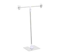 jojofuny Photography Background Backdrop Support Stand T-Shape Adjustable Mini Background Frame for Poster PVC Background Paper Still Life Photography