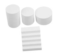 jojofuny Photography Background Decoration Foam Geometric Cube Props Sculpture Modeling for Product Photography Prop DIY Craft Disc Wedding