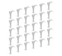 jojofuny Picture molding Hanging Hooks Frame Hangers Heavy Duty 30pcs for Pictures and Art Work Display kit zinc Alloy Weather Resistance Rust Resistance Easy to Install