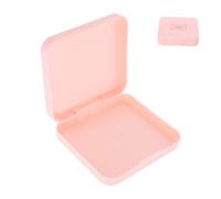 jojofuny Pink Sanitary Napkin Box for Pads and Tampons for Women Stylish Sleek Pp Protective Storage Case with Easy Access for On-the-go Use and Travel